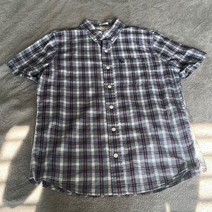 Abercrombie Short Sleeve button down shirt.